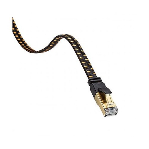 2 m フラットLANケーブル(CAT8