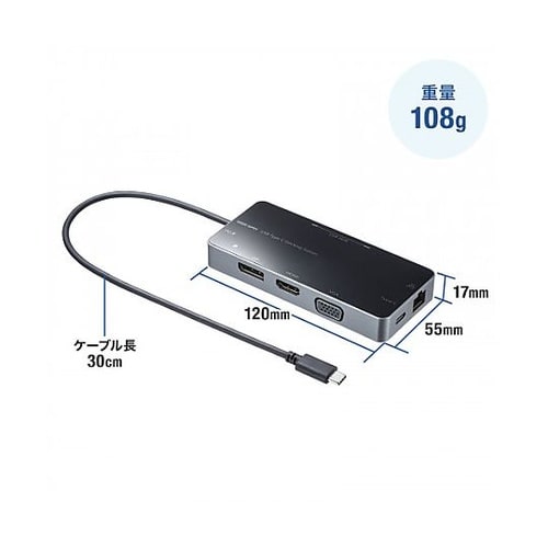 ドッキングステーション(HDMI/VGA