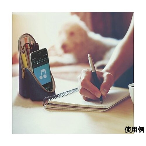 70x 60x185mm 立つペンケース