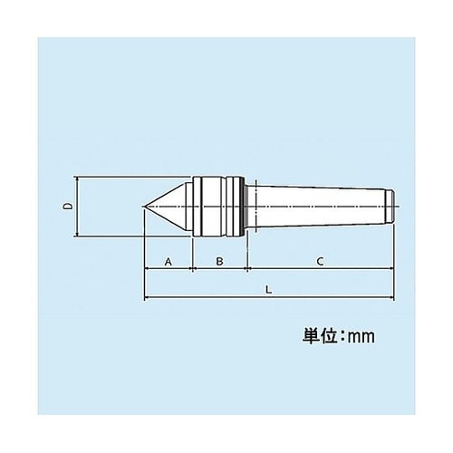 MT1/ 20.0mm 回転センター(オ