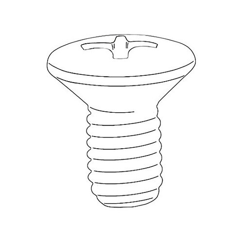 M 4/117mm 段付ドリル(90゜皿