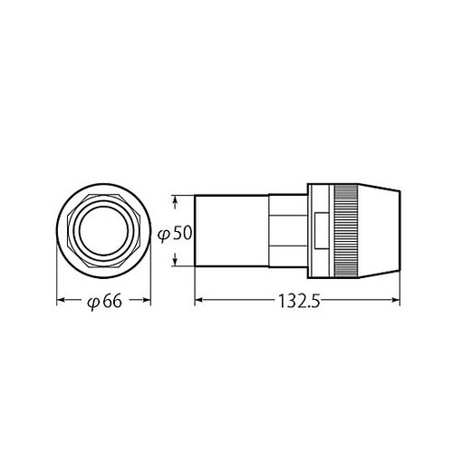 φ36mm フレキ管用防水コンビネーショ