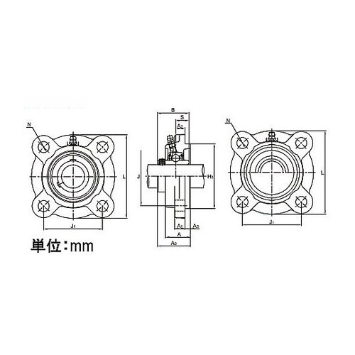 MUCFC207/ 35mm 印ろう付丸