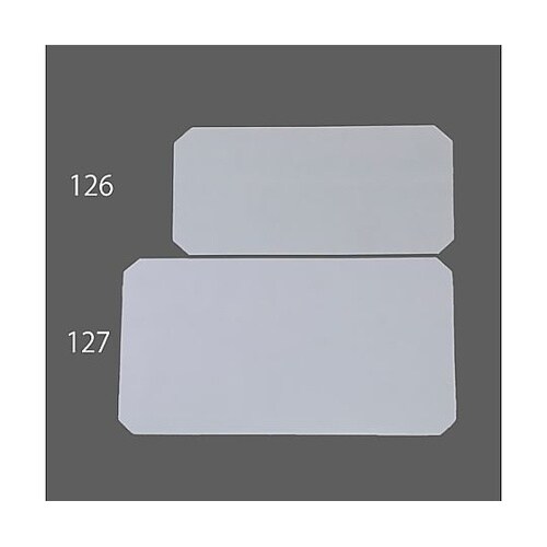 742x431mm メタルラック硬質クリア