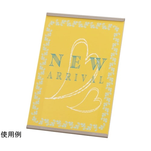 スチール製サインホルダー A5 61−8