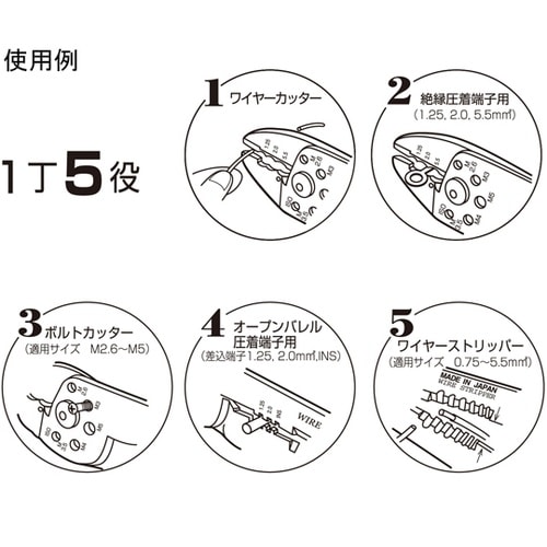 電装圧着工具 FK6A