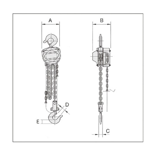 チェーンホイスト OCH−05
