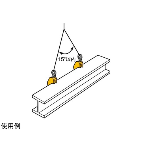 横吊クランプ GVC1E