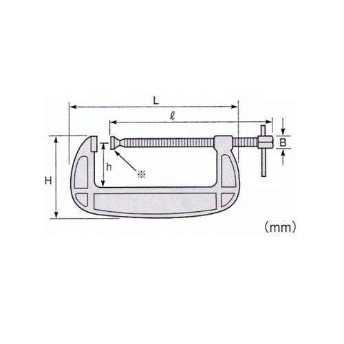 シャコ万力 BC50