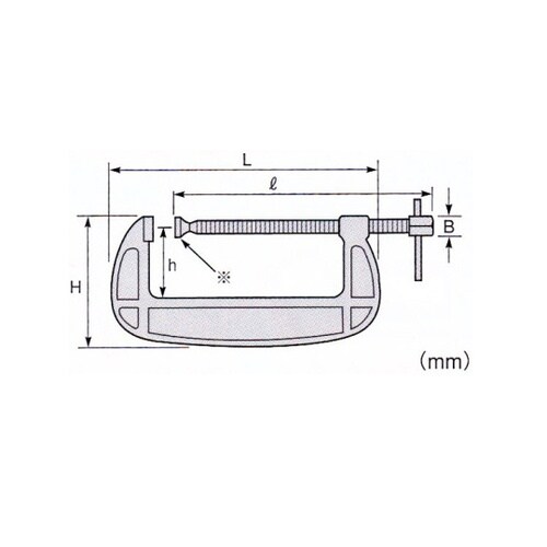 シャコ万力 BC150