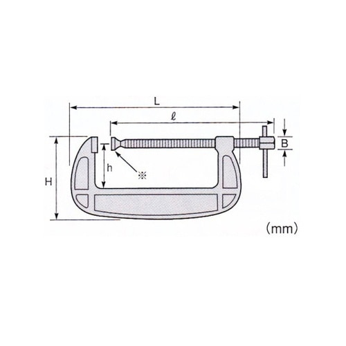 シャコ万力 BC250