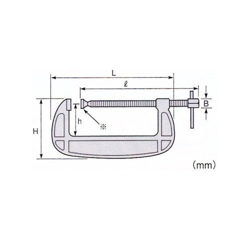 シャコ万力 BC300