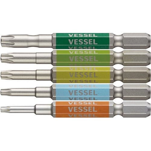 トルクスイジリ止剛彩ビット 5本組 GS