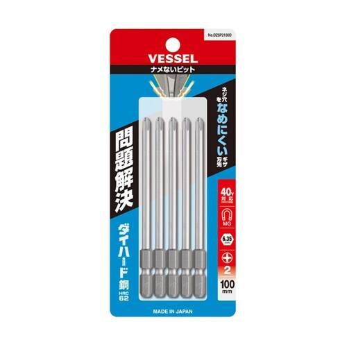 ナメないビット 5本入 DZ5P2100