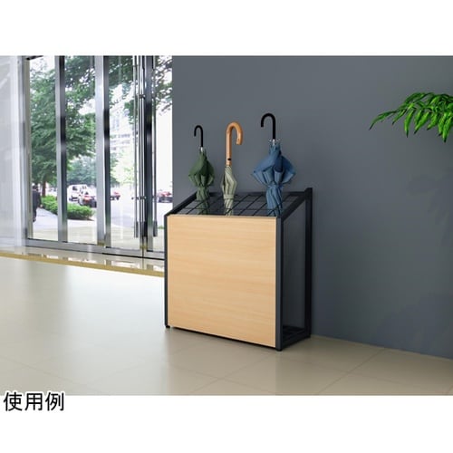 傘立て600 ブラック脚 ナチュラル天板