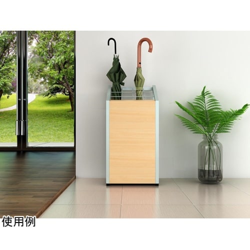 傘立て300 グレー脚 ナチュラル天板