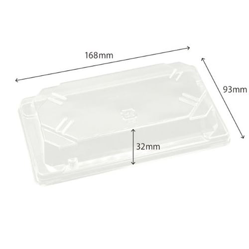 寿司容器 CF寿司容器L 0.4 蓋 1