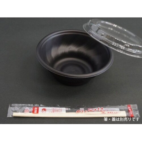 どんぶり容器 SD咲き丼 M15 BK