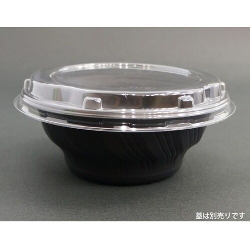 どんぶり容器 SD咲き丼 M15 BK