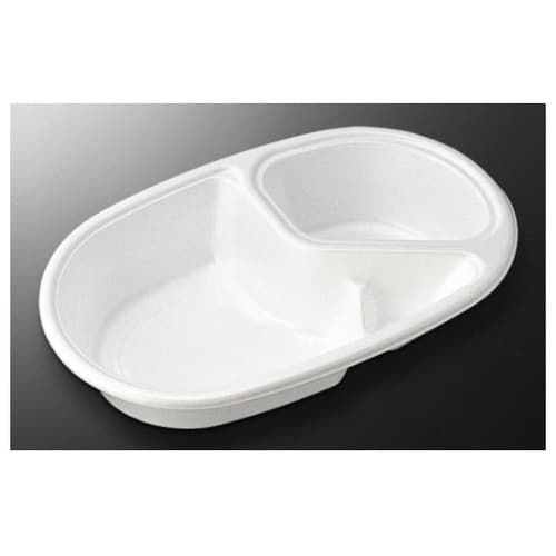 カレー容器 CFカレー No.1 白 本