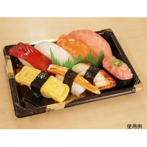 寿司容器 CF寿司容器L 1 金砂子 本