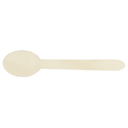 木製スプーン160 単袋入 透明 100