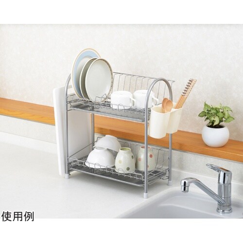 プロンジュ 2段水切りかご スリム PM
