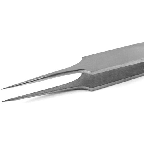 ステンレスピンセット 全長110mm 0