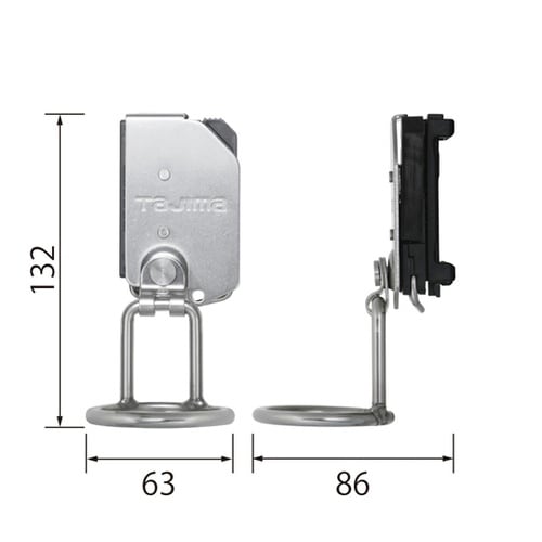 着脱式工具ホルダーステン ハンマー1穴ブ