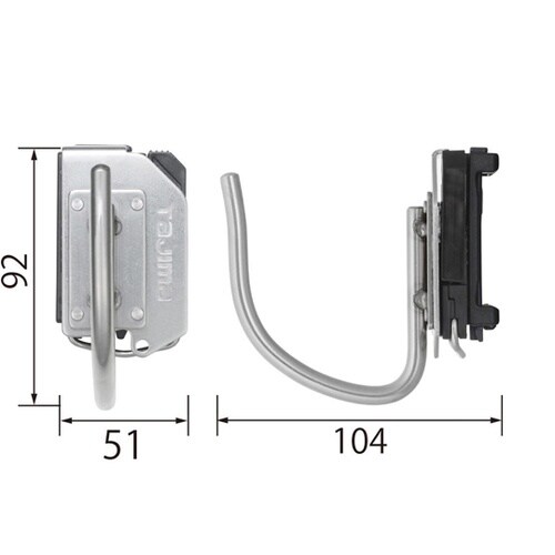 着脱式工具ホルダーステン Jフック SF