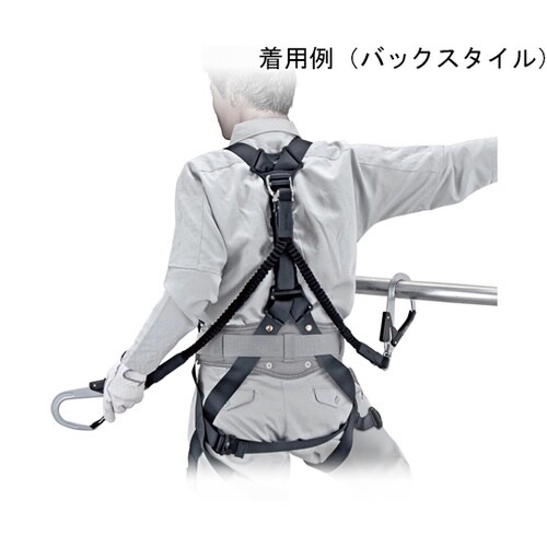 ハーネスGS 蛇腹 ダブルL2セット 黒