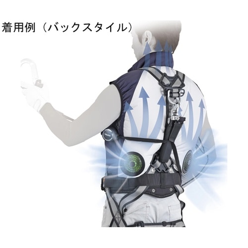 清涼ファン風雅ベスト ベストL FVP−