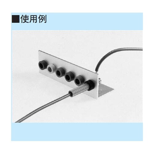 パネル用 バナナプラグ用ジャック 白(1