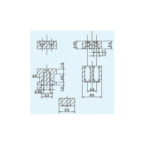 表面実装用LEDテストソケット(400本