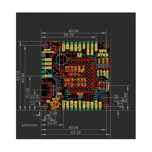 ZED−F9P搭載GPS−RTKピッチ変