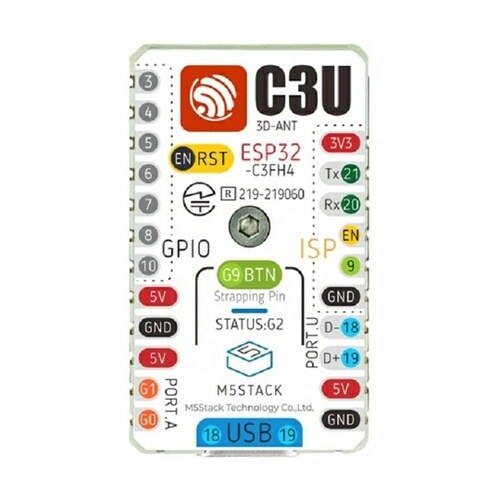 M5Stamp C3U Mate M5S