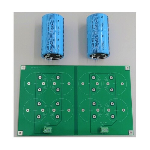 EDLC2.5V搭載 4ch2回路基板