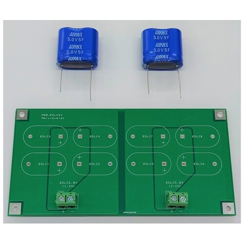 EDLC5V搭載 4ch2回路基板 ME