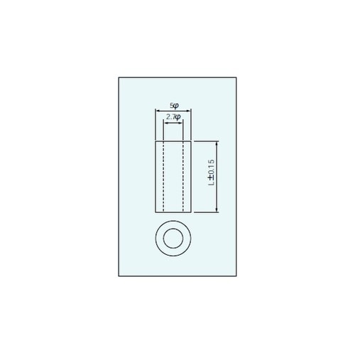プリント板用スペーサー中空型(M2.6用