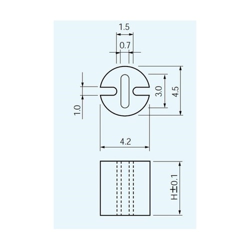 LED用スペーサー 17mm(100個入