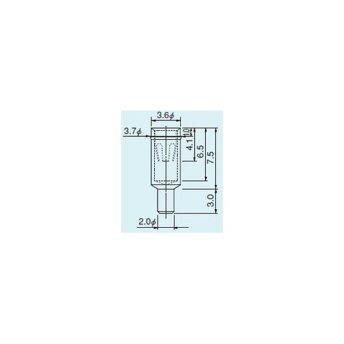 ソケットピン 適合オスピン径φ1.7ー2