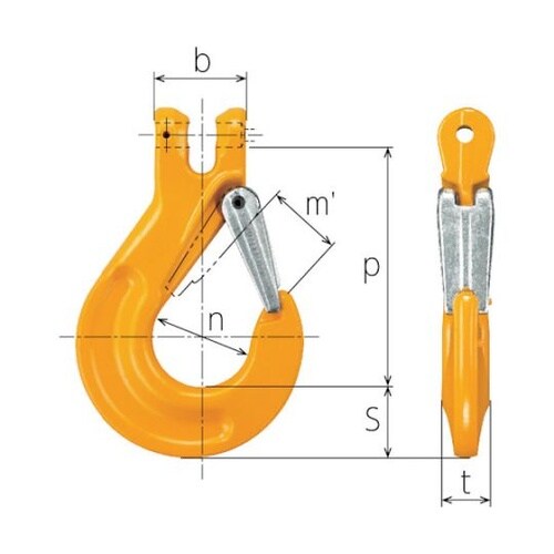 チェンスリング カナグ部材(ピンタイプ)