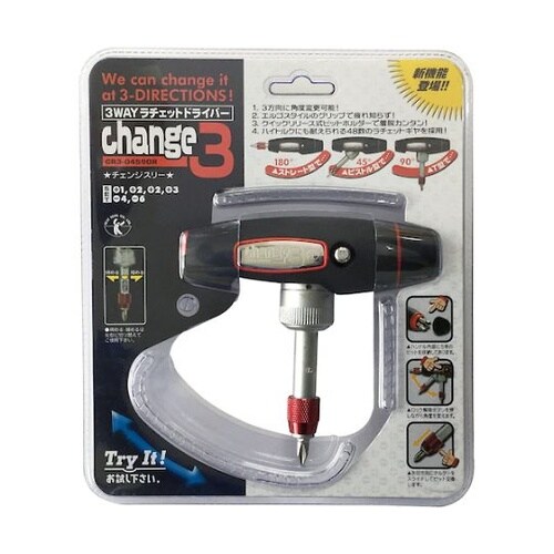 BEST 3WAYラチェットドライバー