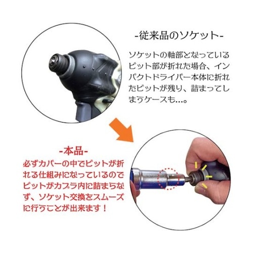 KOSEI 落下防止ソケット 21mm