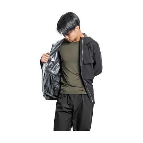 フォーシーズンレインスーツ ブラック L