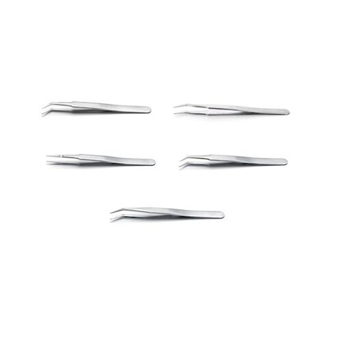 耐酸耐磁ステンレスSMDピンセット 組セ