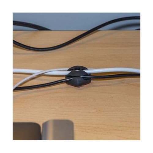 ケーブルマウントクリップ 3スロット 4