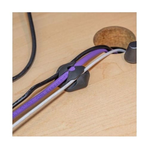 ケーブルマウントクリップ 3スロット 4