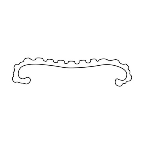 ハイブリッド養生カバー歯車型 1袋(2本