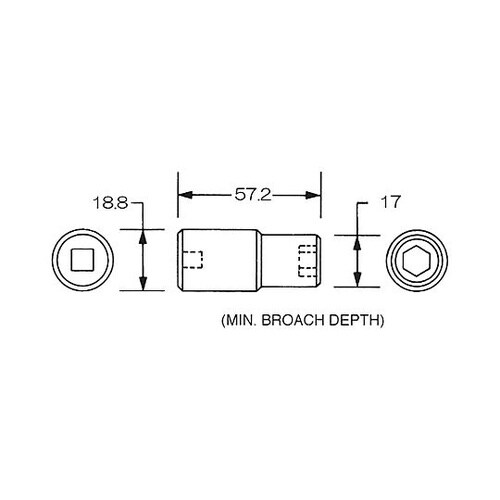 3/8”DRx7/16” ディープインパ